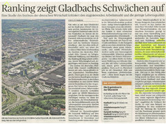 Rheinische Post: Ranking zeigt Gladbachs Schwächen auf