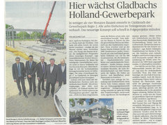 Rheinische Post: Hier wächst Gladbachs Holland-Gewerbepark: Vorschau