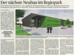 RP: Weiterer Neubau im Regiopark