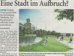 Westdeutsche Zeitung WZ: Mönchengladbach im Aufbruch: Masterplan 3.0