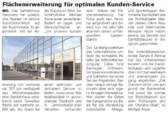 Maas Rhein Zeitung: Flächenerweiterung für optimalen Kundenservice