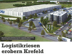 Wirtschaftsblatt: Wirtschaftsriesen: erobern: Krefeld: Logwerk: Gewerbepark: Vorschau
