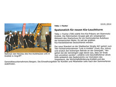www.autohaus.de: Spatenstich für neuen Kia-Leuchtturm