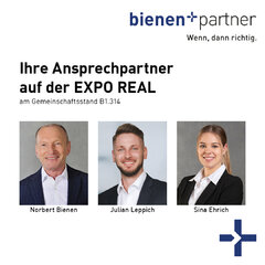 Ihre Ansprechpartner auf der Expo Real 2024